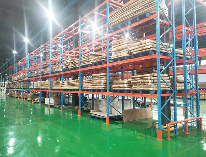 建材仓库成品周转区货架项目案例